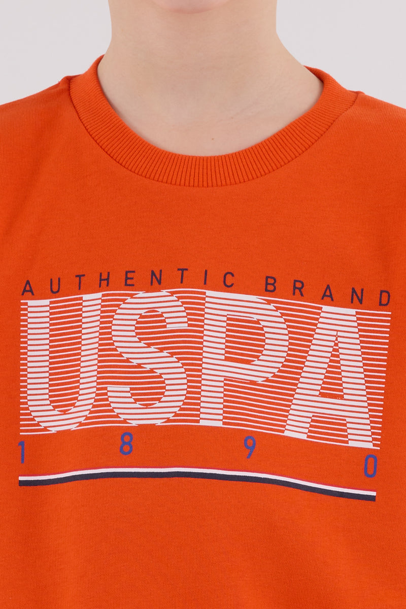 Set 2 Piese Bluza Sport si Pantaloni Lungi cu Imprimeu Logo