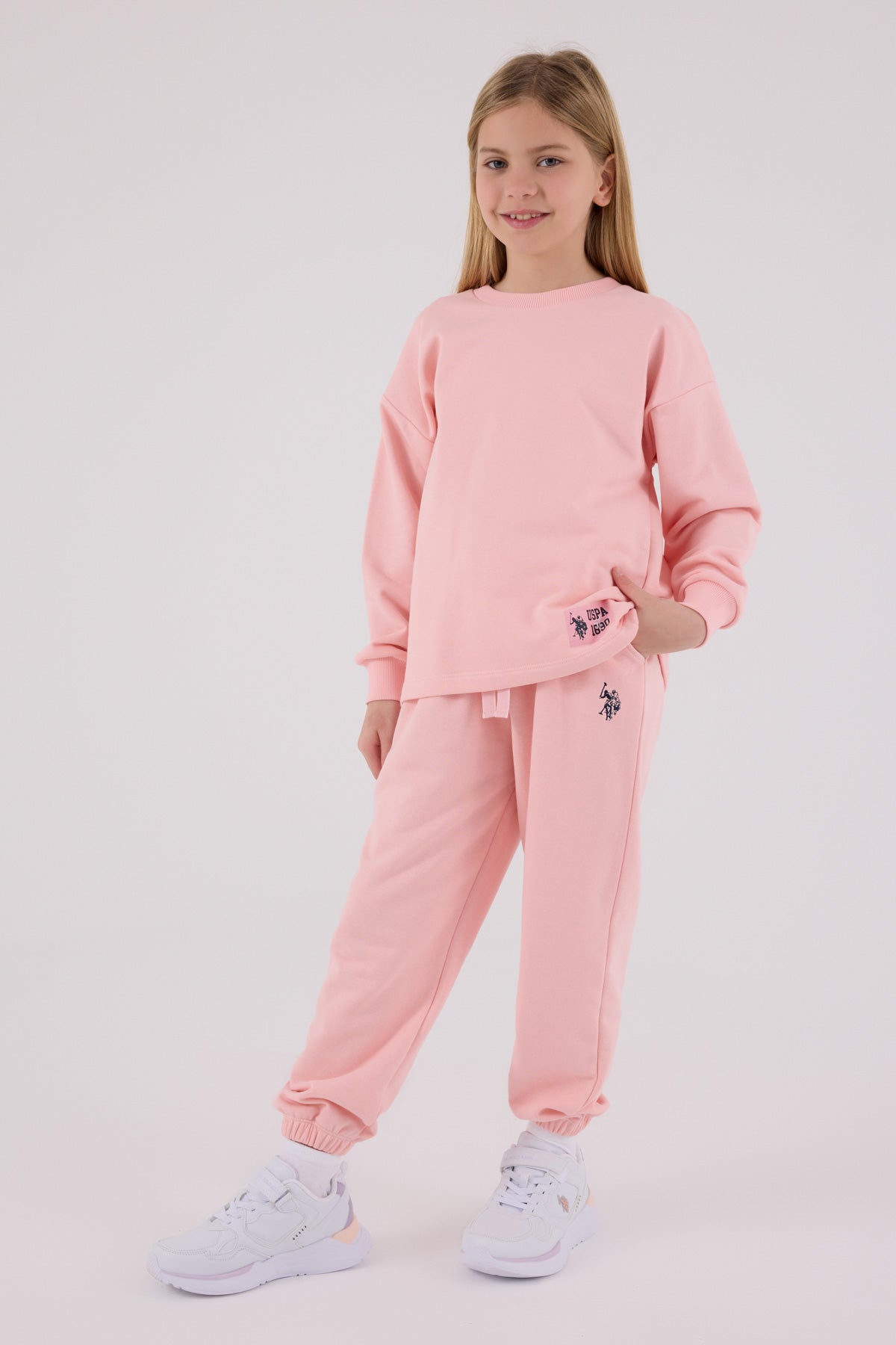 Set Pantaloni si Bluza cu Maneca Lunga