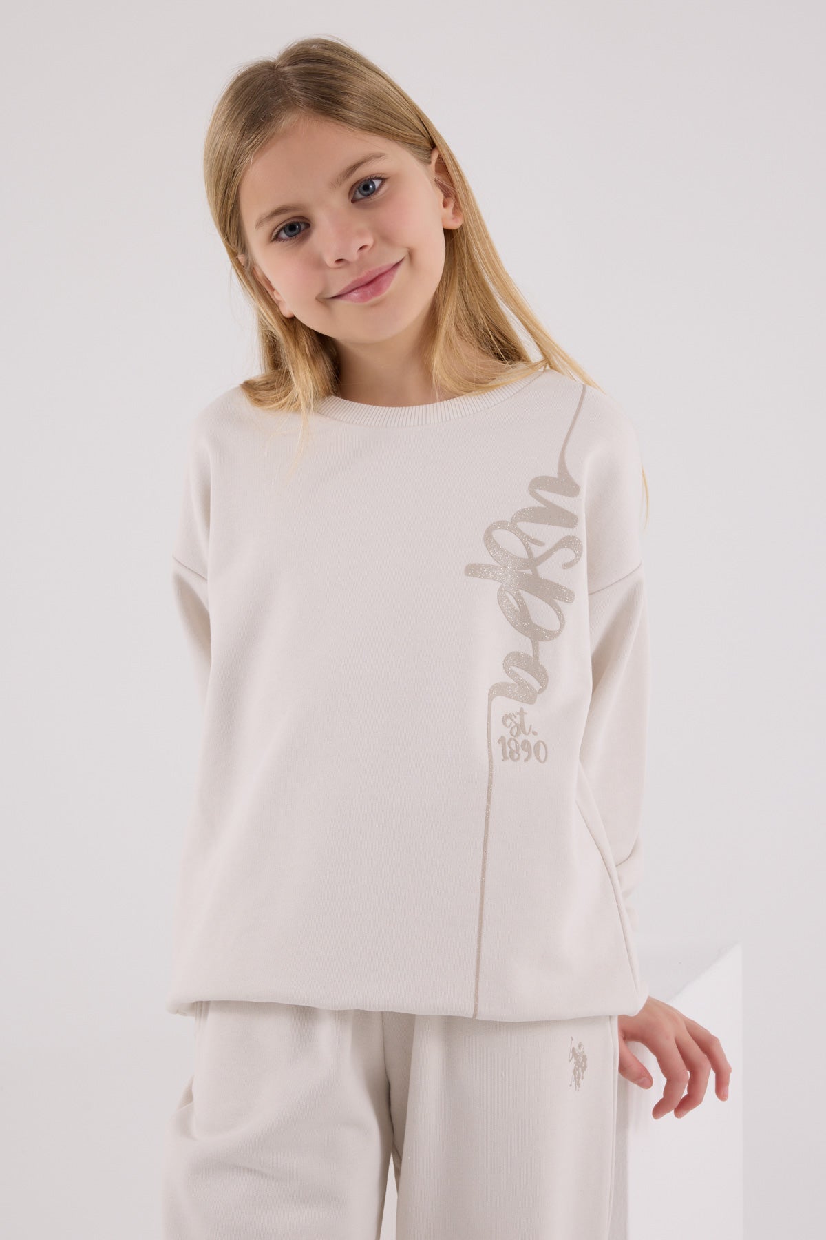 Set de Pantaloni si Bluza cu Croiala Lejera - 2 Piese