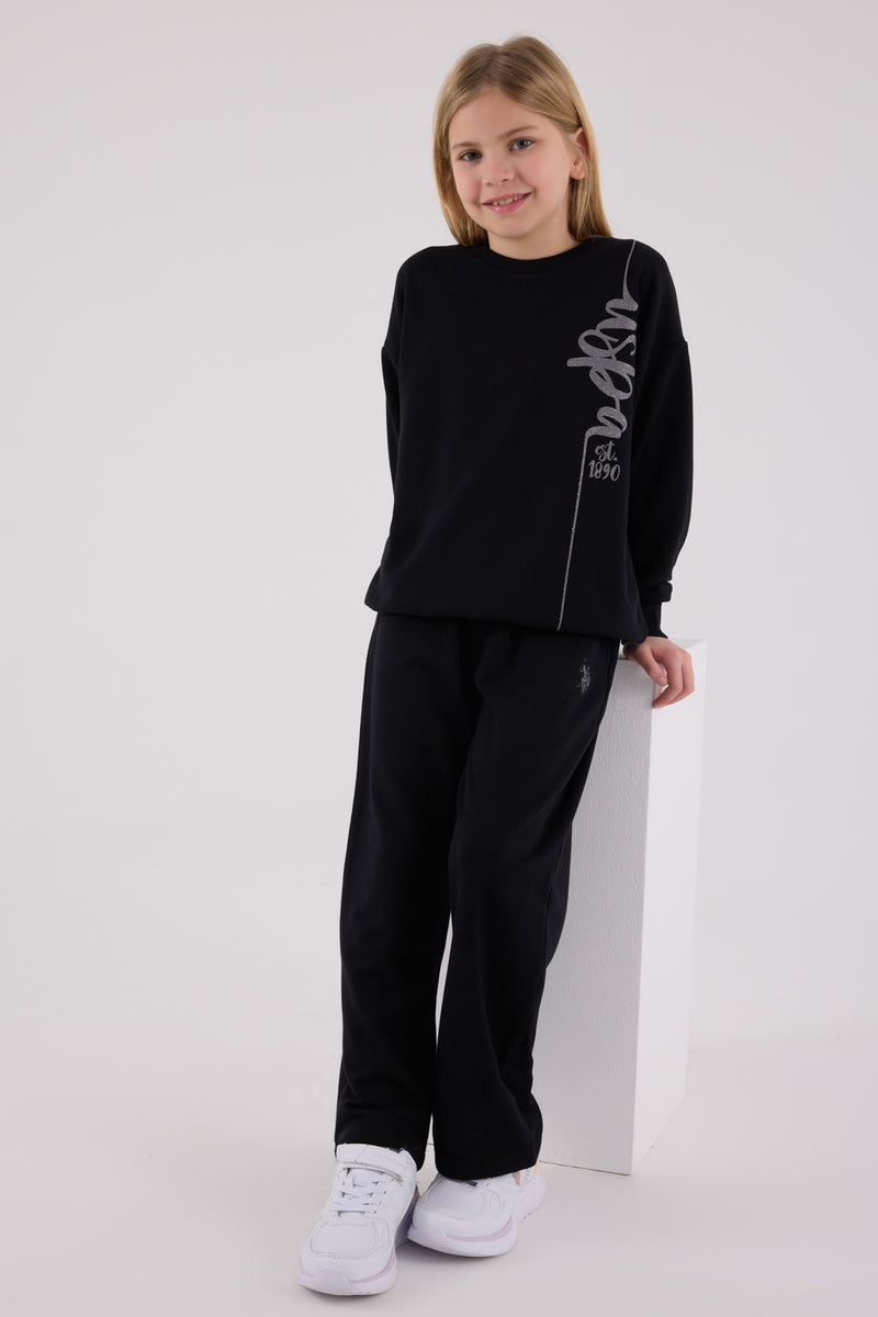 Set de Pantaloni si Bluza cu Croiala Lejera - 2 Piese