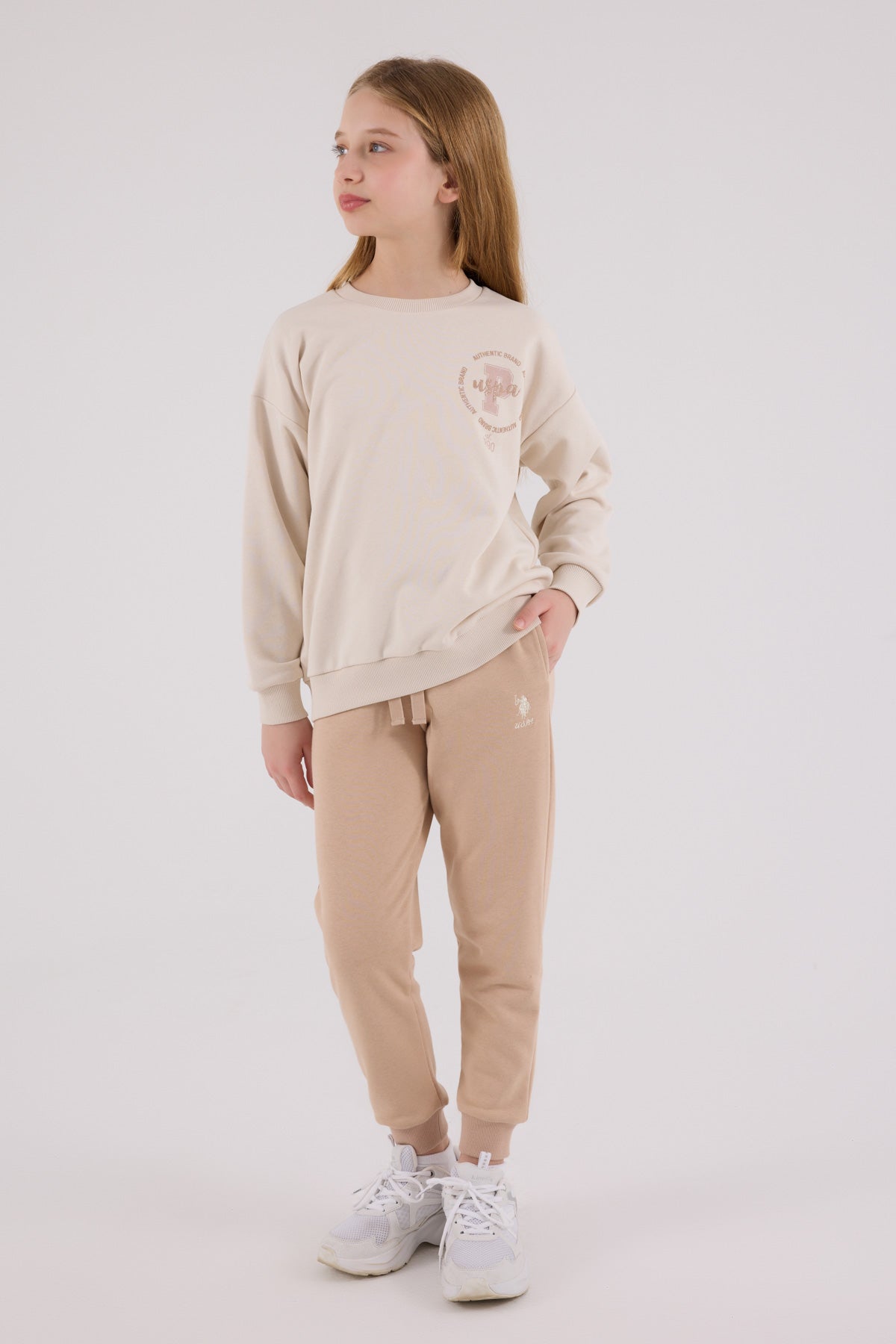 Set 2 Piese Pentru Fete Bej