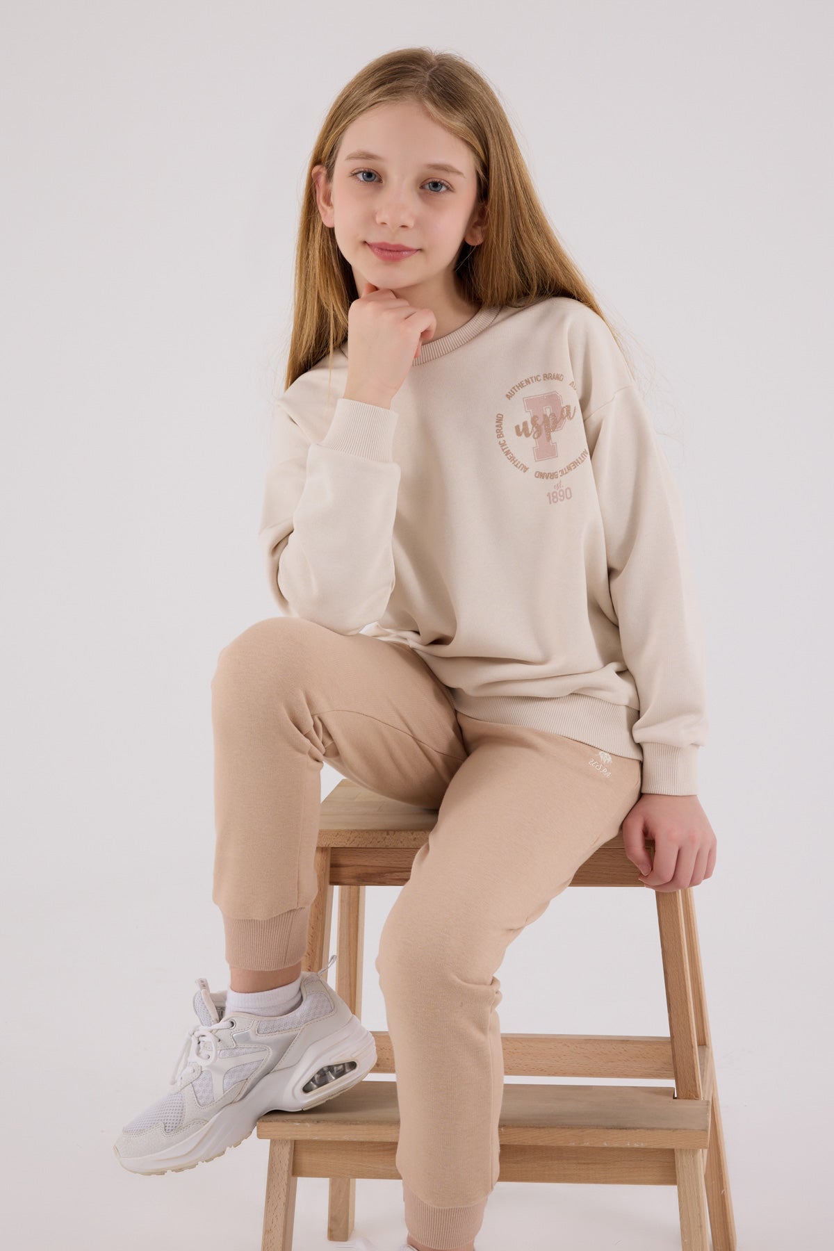 Set 2 Piese Pentru Fete Bej