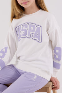 Set de Trening din 2 Piese Fata cu Logo