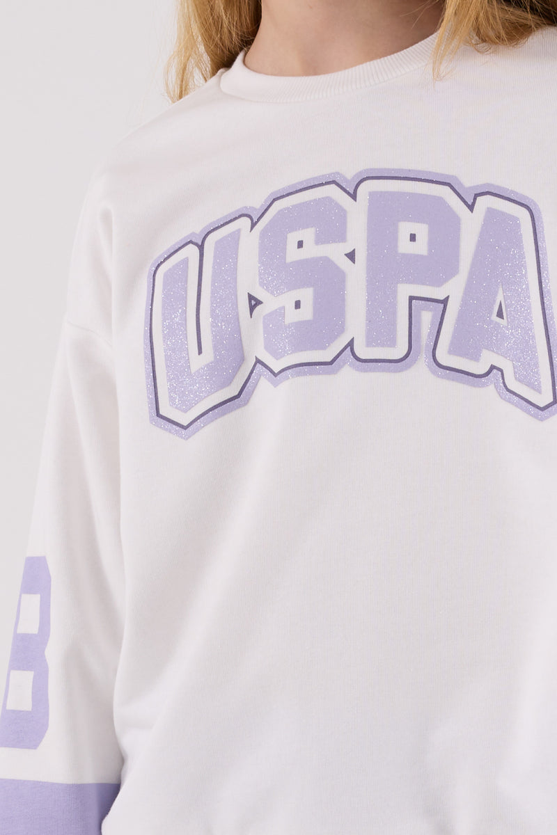 Set de Trening din 2 Piese Fata cu Logo