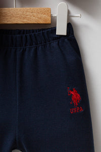 Set de Pantaloni si Bluza cu Imprimeu Logo