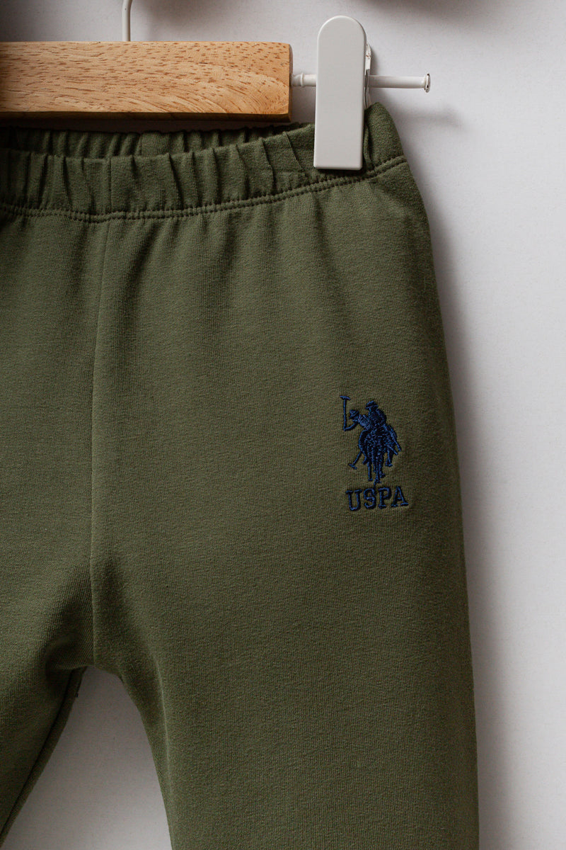 Set de Pantaloni si Bluza cu Imprimeu Logo