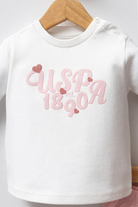 Set 3 Piese Fetita cu Imprimeu Inimioare