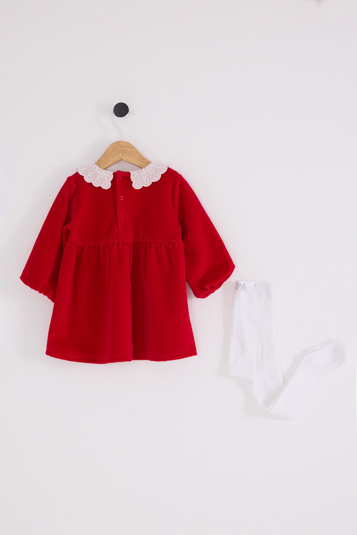 Rochie evazata cu maneci lungi