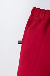 Set 2 Piese Băiețel Tricou Polo Bleumarin Și Pantaloni Scurți Roșu Cu Logo Brodat