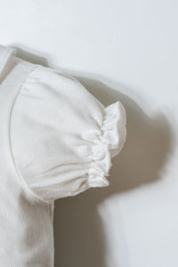Rochie Polo Alb Din Material Pique Cu Logo Brodat