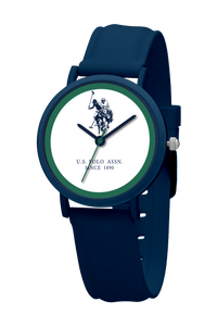 Ceas Unisex cu Logo si Curea de Silicon