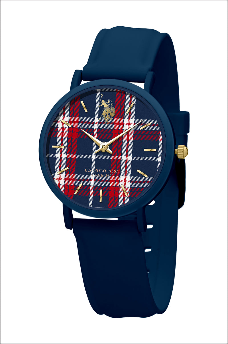 Ceas de Damă cu Albastru Curea din Silicon