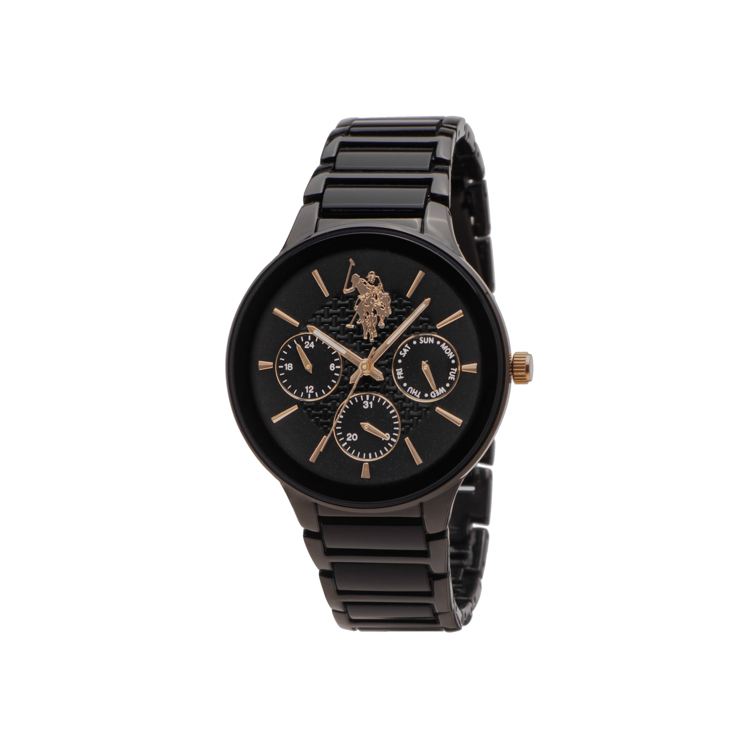 Ceas Barbatesc Cronograf Cu Mecanism Quartz Si Display Analog