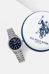 Ceas Analog Cu Logo Din Otel Inoxidabil