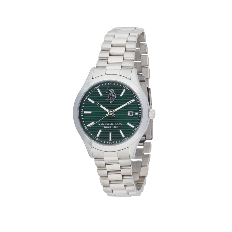 Ceas Barbati Analog cu Brățară din Metal