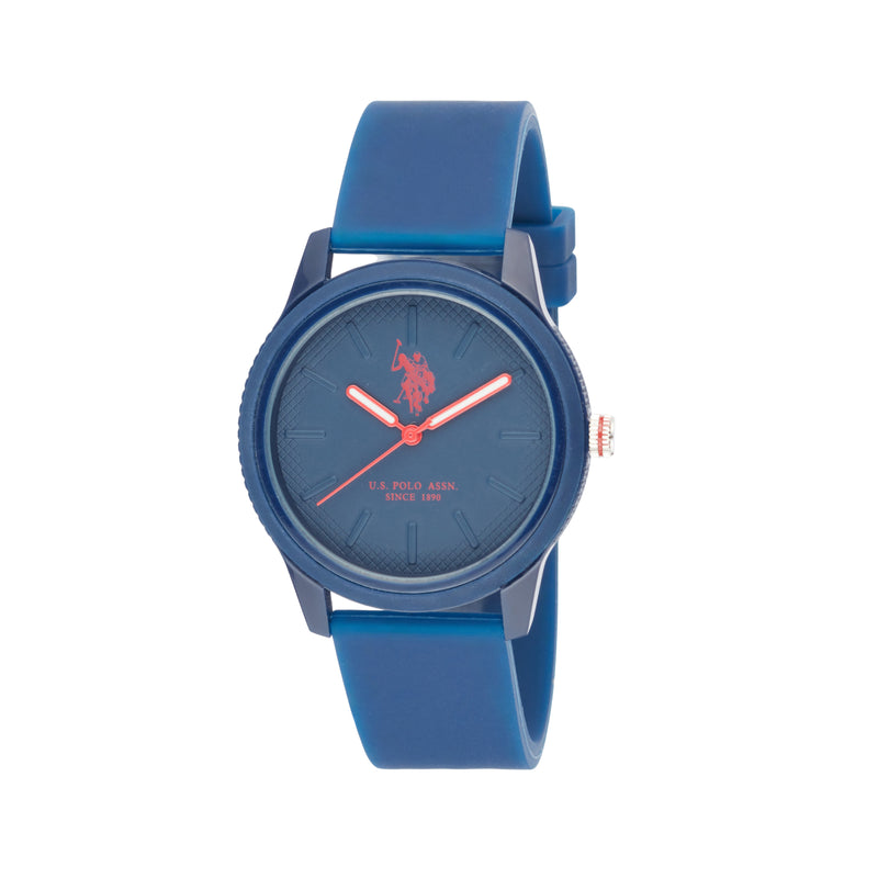 Ceas Barbat cu detaliu Logo si  Curea din Silicon