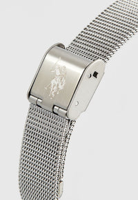 Ceas Dama Dreptunghiular Decorat cu Zirconia