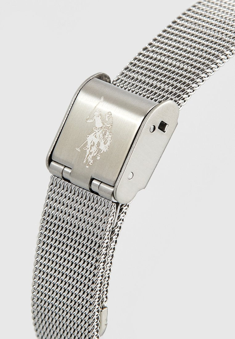 Ceas Dama Dreptunghiular Decorat cu Zirconia