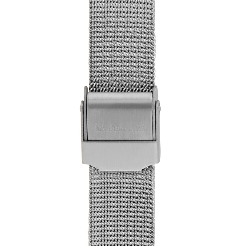 Ceas analog dreptunghiular cu bretara tip bijuterie